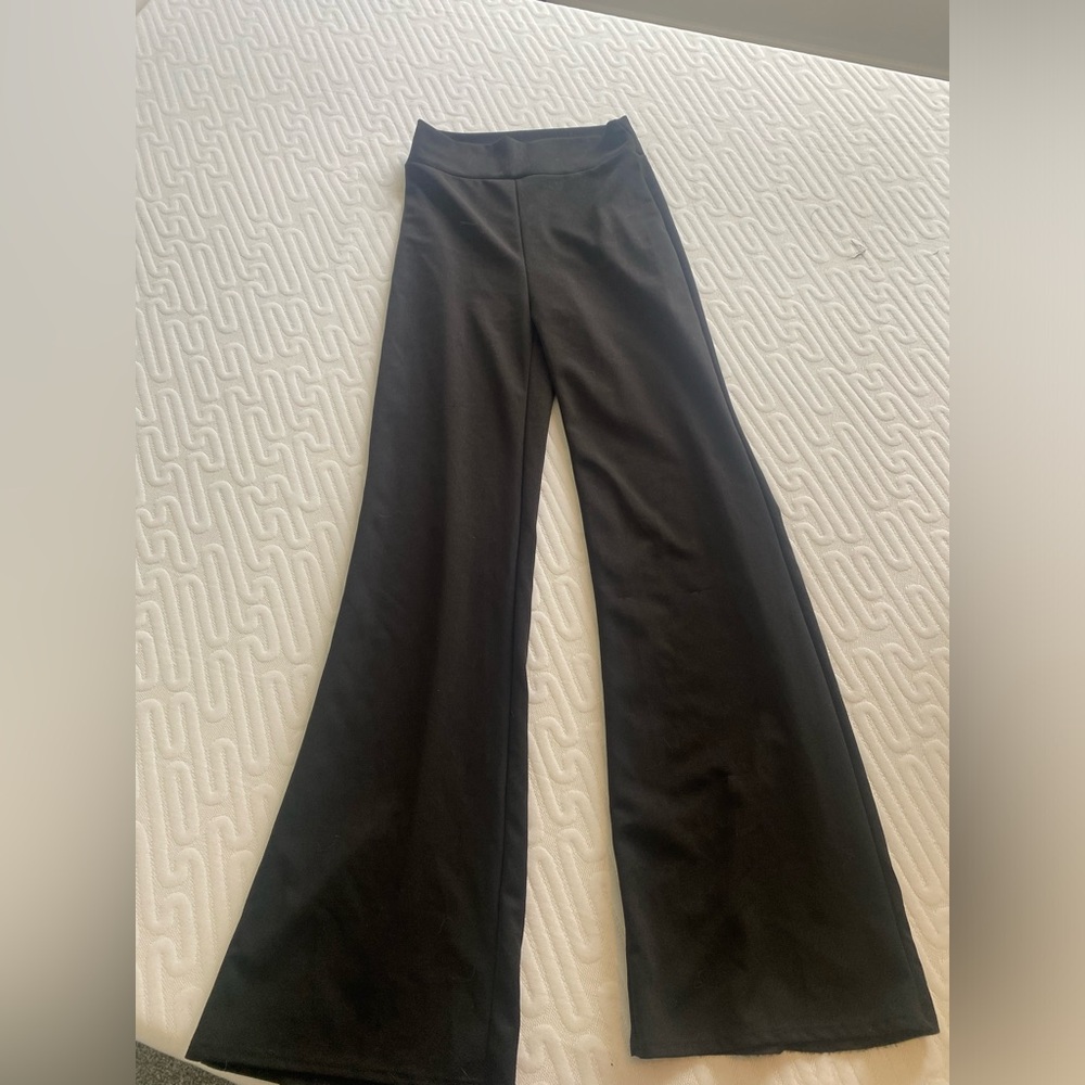 Windsor black wide trousers